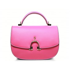 Sac bandoulière Hermès Stirrup couleur pêche