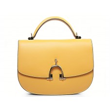 Sac bandoulière Hermès Stirrup jaune