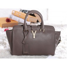 Yves Saint Laurent Cabas Chyc Original Cabas En Cuir Kaki