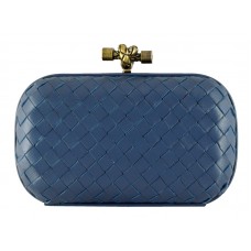 Bottega Veneta Absinthe Intrecciato Ayers Knot Bleu