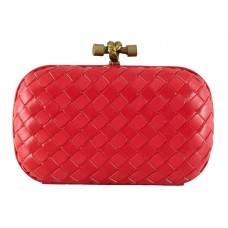Bottega Veneta Absinthe Intrecciato Ayers Knot Rouge