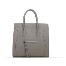 Sac cabas Celine Luggage Phantom Square gris