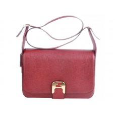Sac bandoulière Fendi Caméléon rouge