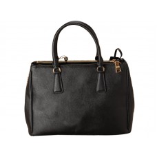 Sac cabas Prada Saffiano Lux noir