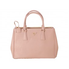 Sac cabas Prada Saffiano Lux rose clair