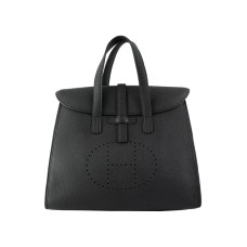 Sac à rabat Hermès 08c noir