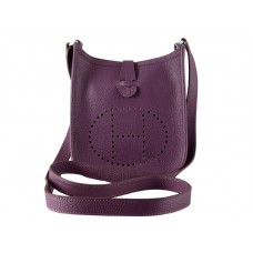 Sac Hermès Evelyne PM violet