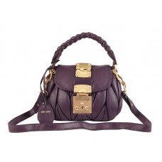 Sac Miu Miu petit café violet