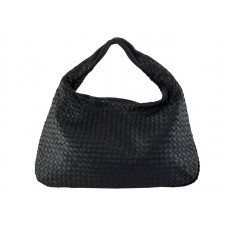 Bottega Veneta Ébène Intrecciato Nappa Belly Veneta Noir