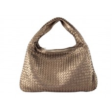 Bottega Veneta Ébène Intrecciato Nappa Belly Veneta Bronze