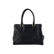 Sac Fendi Firenze moyen en cuir souple noir