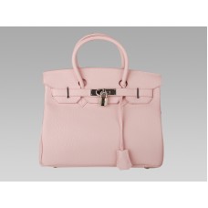 Hermès Birkin 30 cm en cuir Togo rose clair