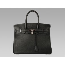Hermès Birkin 35 cm en cuir Togo noir