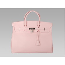Hermès Birkin 40 en cuir Togo rose clair