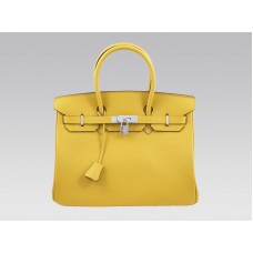 Hermès Birkin 35 cm Jaune Clémence