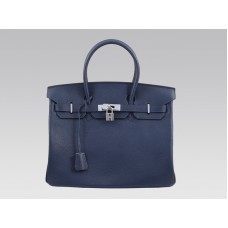 Hermes Birkin 35cm Togo Clémence Bleu Nuit