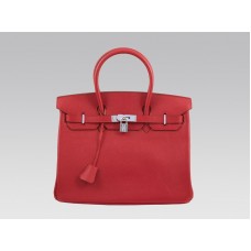 Hermes Birkin 35cm Togo Clémence Rouge Vif