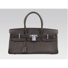 Hermes Birkin Jpg 42cm Clémence Ebène