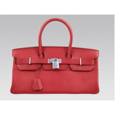 Hermes Birkin JPG 42 cm en cuir Togo Rouge Vif
