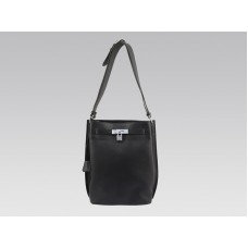Hermes So Kelly 22cm Clemence Noir