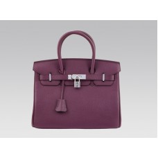 Hermes Birkin 30cm Togo Clémence Raisin
