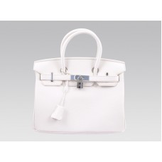 Hermès Birkin 30 cm Togo Clémence Blanc