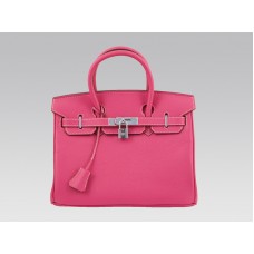 Hermès Birkin 30 cm en cuir Togo rose