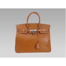 Hermès Birkin 35 cm Autruche Or