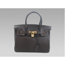 Hermès Birkin 30 en cuir Togo chocolat
