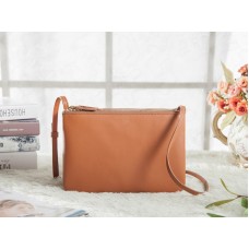 Sac bandoulière Celine Mini Trio marron foncé