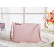 Sac bandoulière Celine Mini Trio rose clair