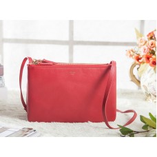 Sac bandoulière Celine Mini Trio rouge