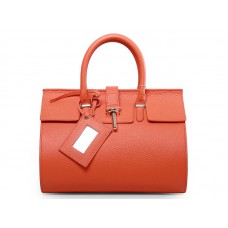 Sac Balenciaga City en cuir orange