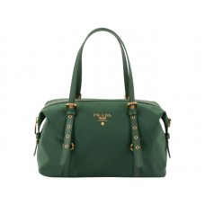 Prada Tessuto Bauletto Sac à bandoulière Vert