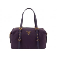 Prada Tessuto Bauletto Sac à bandoulière Violet