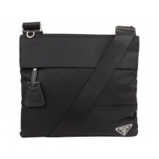 Sac messager Prada Tessuto noir