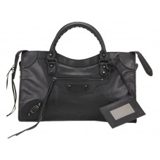 Sac Balenciaga Classic City moyen noir