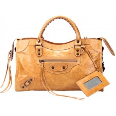 Sac Balenciaga Classic City moyen couleur camel