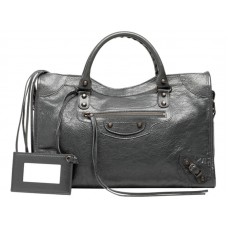 Sac Balenciaga Classic City moyen gris