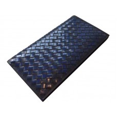 Bottega Veneta Portefeuille Continental En Intrecciato Pacifique Noir Poli