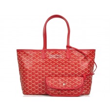 Goyard Saint Louis Cabas Mm Rouge