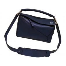 Sac Loewe Puzzle grand format bleu foncé