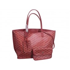 Goyard Anjou Cabas Réversible Mm Rouge