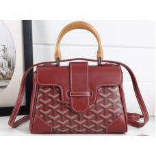 Goyard Saigon Mini Sac Bordeaux