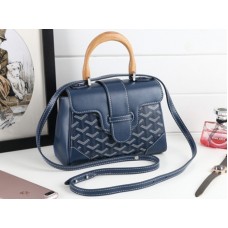 Sac Goyard Saigon Mini bleu marine