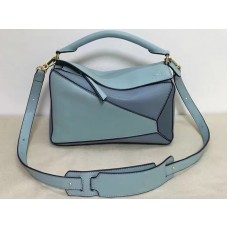 Sac Loewe Puzzle Aqua Bleu clair Bleu pierre