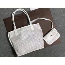 Goyard Anjou Cabas Réversible Mini Blanc