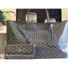 Goyard Anjou Cabas Réversible Gm Gris