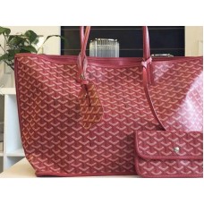 Goyard Anjou Cabas Réversible Gm Rouge