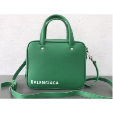Sac Balenciaga Triangle Square XS vert 513995c8k021002
